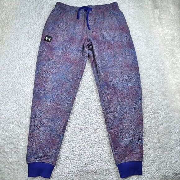 Under Armour Rival Fleece Printed Jogger Sweatpant NEW - Picture 1 of 11